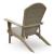 Marina Sun Resin Wicker/Wood Adirondack Chair