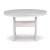 Crescent Outdoor High-Density Polyethylene Round Dining Table