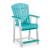 Eisely Outdoor High-Density Polyethylene Counter Height Patio Dining Set