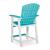 Eisely Outdoor High-Density Polyethylene Counter Height Patio Dining Set