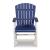 Toretto Outdoor High-Density Polyethylene Dining Arm Chair, Set of 2