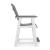 Transville Outdoor High-Density Polyethylene Counter Height Barstool, Set of 2