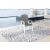 Transville Outdoor High-Density Polyethylene Dining Arm Chair, Set of 2