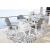 Transville Outdoor High-Density Polyethylene Counter Height Dining Table