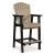 Fairen Trail Outdoor High-Density Polyethylene Tall Barstool, Set of 2
