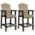 Fairen Trail Outdoor High-Density Polyethylene Bar Height Dining Set