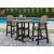 Fairen Trail Outdoor High-Density Polyethylene Bar Height Dining Set