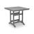 Sanctuary Beach Square Aluminum/Polyethylene Counter Table with Umbella Hole