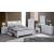 P255 King Storage Panel Bed with LED Light
