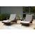 Kantana Outdoor Resin Wicker Chaise Lounge, Set of 2