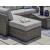 Petal Road 4-Piece Outdoor Nuvella Fabric/Resin Wicker Sectional Set