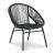 Mandarin Cape 3-Piece Outdoor Resin Wicker Dining Set