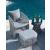 Coast Island 3-Piece Nuvella Fabric/Rope Outdoor Lounge Seating Set