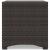 Windglow Outdoor Resin Wicker Square End Table
