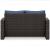 Windglow Outdoor Nuvella Fabric/Resin Wicker Patio Set