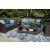 Windglow Outdoor Nuvella Fabric/Resin Wicker Patio Set
