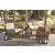 Braylee Outdoor Nuvella Fabric/Resin Wicker Patio Set