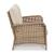 Braylee Outdoor Nuvella Fabric/Resin Wicker Patio Set