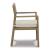 Aria Plains Outdoor Eucalyptus Wood Patio Dining Set