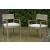 Aria Plains Outdoor Eucalyptus Wood Patio Dining Set