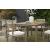 Aria Plains Outdoor Eucalyptus Wood Patio Dining Set