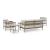 Bluff Trail Polyester/Aluminum 5-Piece Patio Set