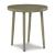 Swiss Valley Outdoor Wood Look Round End Table