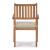 Janiyah Outdoor Acacia Wood Rectangular Dining Set