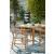 Janiyah Outdoor Acacia Wood Round Dining Table