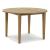 Janiyah Outdoor Acacia Wood Round Dining Table