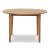 Janiyah Outdoor Acacia Wood Round Dining Table