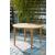 Janiyah Outdoor Acacia Wood Round Dining Table