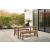 Janiyah Outdoor Acacia Wood Dining Bench