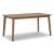 Janiyah Outdoor Acacia Wood Rectangular Dining Table