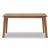 Janiyah Outdoor Acacia Wood Rectangular Dining Table