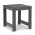 Amora Outdoor High-Density Polyethylene Square End Table
