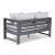 Amora Outdoor Nuvella Fabric/High-Density Polyethylene Set