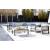 Amora Outdoor Nuvella Fabric/High-Density Polyethylene Set