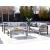 Amora Outdoor Nuvella Fabric/High-Density Polyethylene Set