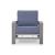 Half Moon Beach Resin Wicker/Aluminum Patio Set