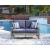 Half Moon Beach Resin Wicker/Aluminum Patio Set