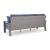 Half Moon Beach Resin Wicker/Aluminum Patio Set