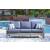 Half Moon Beach Resin Wicker/Aluminum Patio Set