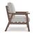Emmeline Outdoor Nuvella Fabric/High-Density Polyethylene Lounge Chair, Set of 2