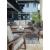 Emmeline Outdoor Nuvella Fabric/High-Density Polyethylene Set w/Pillows