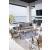 Emmeline Outdoor Nuvella Fabric/High-Density Polyethylene Set w/Pillows