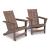 Emmeline Outdoor HDP Adirondack Chair