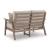 Grover Beach HDPE/Polyester Loveseat with Cushion