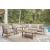 Grover Beach HDPE/Polyester Sofa with Cushion