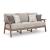 Grover Beach HDPE/Polyester Sofa with Cushion
